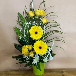 Composition sceau en zinc